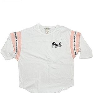Pink boyfriend tee